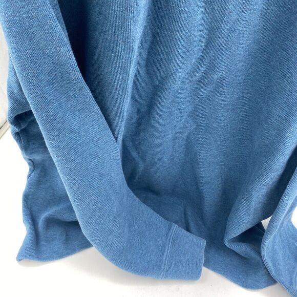 Polo Ralph Lauren Men's Sz XL Blue Cotton 1/4 Zip Pullover Sweater - Picture 5 of 6